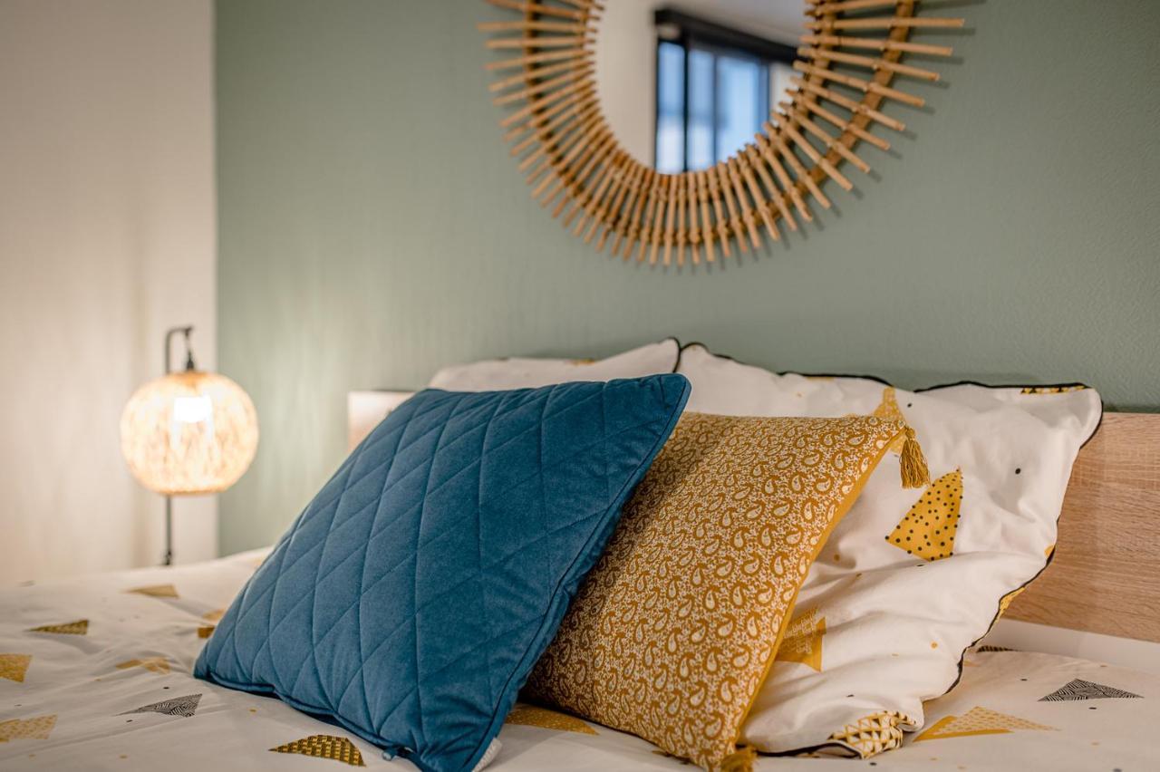 Appart 4 Pers Design Et Cosy Avec Jardin Au Coeur De Sélestat Exterior foto